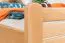 Lit junior Easy Premium Line K7 | 140 x 200 cm | Hêtre massif naturel | 2 tiroirs & 1 panneau