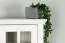 Vitrine Bibaor 02 | Chêne blanc élégant | 209 x 67 x 41 cm | Design moderne et capacité généreuse