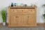 Commode Matam 13 chêne | 3 portes, 3 tiroirs, 87 x 130 x 45 cm | Élégance rustique et fonctionnalité