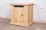 Table de nuit Matam 19 chêne | 1 porte, 2 compartiments | 48 x 45 x 40 cm | Style rustique moderne
