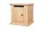 Table de nuit Matam 19 chêne | 1 porte, 2 compartiments | 48 x 45 x 40 cm | Style rustique moderne