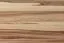 Table de chevet "Andenne" 06, Noir / Noyer - Dimensions : 38 x 51 x 44 cm (H x L x P)