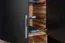 Armoire penderie Andenne 02 | Noir & Noyer | 215 x 210 x 60 cm | Rangement spacieux & design moderne