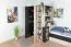 Chambre complète ado/enfant Aalst 6 pièces | Design moderne | Espace optimisé | Chêne / Crème / Noir