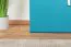 Chambre d'adolescents - Armoire Aalst 18, couleur : chêne / blanc / bleu - Dimensions : 190 x 45 x 40 cm (H x L x P)