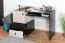 Chambre complète ado/enfant Aalst 6 pièces | Design moderne | Espace optimisé | Chêne / Crème / Noir