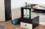 Chambre complète ado/enfant Aalst 6 pièces | Design moderne | Espace optimisé | Chêne / Crème / Noir