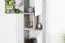 Armoire chambre ado Lede 05 | Gris / Chêne / Blanc | 190 x 45 x 40 cm | Design moderne