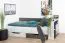 Lit enfant ou adolescent Ohey 12 | 90 x 200 cm | Design moderne | Bicolore gris foncé et gris clair