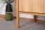 Armoire en hêtre massif huilé | Design raffiné | 175 x 108 x 60 cm | Série Wooden Nature Premium