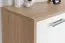 Commode Palpala 07 | Chêne Sonoma / Blanc | 75 x 80 x 35 cm | 4 tiroirs spacieux