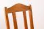 Chaise en pin massif finition chêne Junco 247 | Design moderne | 95 x 44 x 46 cm