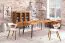 Table de salle à manger Masterton 22 en bois de hêtre massif huilé - Dimensions : 80 x 190 cm (l x p)