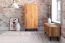 Armoire penderie portes battantes Masterton 05 | Hêtre massif huilé | 185 x 91 x 53 cm | Design haut de gamme
