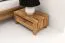 Table de chevet Tasman 05 en chêne sauvage massif huilé - Dimensions : 23 x 51 x 30 cm (h x l x p)
