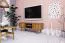 Meuble TV Otago 21 en chêne massif huilé | 61 x 160 x 50 cm | Design haut de gamme