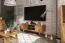 Meuble TV Otago 21 en chêne massif huilé | 61 x 160 x 50 cm | Design haut de gamme