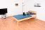 Lit simple / lit d'appoint en bois de pin massif, naturel 74, avec sommier à lattes - 90 x 200 cm