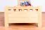 Lit enfant ou adolescent en pin massif naturel 68 | Sommier inclus | 80 x 200 cm