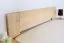 Lit pour enfant ou adolescent en hêtre massif naturel 140 x 200 cm | Sommier inclus | Design moderne | Grande stabilité