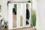 200 cm de large Armoire avec 2 portes | 6 casiers | Couleur: Blanc Abbildung