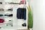 200 cm de large Armoire avec 2 portes | 6 casiers | Couleur: Blanc Abbildung