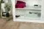200 cm de large Armoire avec 2 portes | 6 casiers | Couleur: Blanc Abbildung