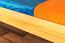 Bois massif Lit superposé pour enfants et adolescents | Dimension du matelas: 90 x 200 cm | Laqué Naturel | convertible en 2 lits simples | Qualité premium | Incl. Sommier à lattes déroulable Abbildung