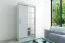 120 cm de large Armoire avec 5 casiers et 2 portes | Couleur: Blanc Abbildung