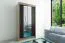 120 cm de large Armoire avec 5 casiers et 2 portes | Couleur: Chêne Sonoma  Abbildung