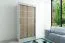 100 cm de large Armoire avec 5 casiers et 2 portes | Couleur : Chêne Sonoma / Blanc Abbildung
