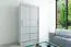 120 cm de large Armoire avec 5 casiers et 2 portes | Couleur: Blanc Abbildung