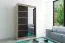 150 cm de large Armoire avec 5 casiers et 2 portes | Couleur: Chêne Sonoma Abbildung