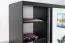 250 cm de large Armoire avec 10 casiers et 3 portes | Couleur: Noir Abbildung