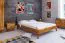 Bois massif Lit | 160 x 200 cm | Chêne Sauvage | Huilé | Naturel Abbildung