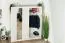 200 cm de large Armoire avec 2 portes | 6 casiers | Couleur: Blanc Abbildung