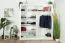 200 cm de large Armoire avec 2 portes | 6 casiers | Couleur: Blanc Abbildung