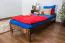 Cadre de lit pour enfants / Lit pour enfant 80 x 200 cm | Bois massif: Pin | Laqué Noisette | incl. sommier à lattes Abbildung