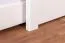 Lit superposé pour enfant 90 x 200 cm + coffre de lit / espace de rangement/Lit gigogne | Bois massif: Hêtre | Laqué Blanc |convertible/séparable en 2 lits simples | Incl. Sommier à lattes déroulable Abbildung