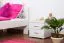 Cadre de lit pour enfants / Lit pour enfant 90 x 190 cm | Bois massif: Hêtre | Laqué Blanc | Qualité particulièrement élevée Abbildung