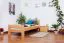 Cadre de lit pour enfants / Lit pour enfant 90 x 200 cm | Bois massif: Hêtre | Laqué Naturel | Qualité particulièrement élevée Abbildung
