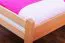 Cadre de lit pour enfants / Lit pour enfant 90 x 200 cm | Bois massif: Hêtre | Laqué Naturel | Qualité particulièrement élevée Abbildung