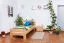 Cadre de lit pour enfants / Lit pour enfant 90 x 200 cm | Bois massif: Hêtre | Laqué Naturel | Qualité particulièrement élevée Abbildung