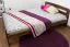 Cadre de lit pour enfants / Lit pour enfant 140 x 200 cm | Bois massif: Pin | Laqué Noisette | incl. sommier à lattes Abbildung
