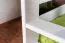 Lit superposé pour enfant 140 x 200 cm | Bois massif: Hêtre | Laqué Blanc | convertible en 2 lits simples | Qualité premium | Incl. Sommier à lattes déroulable Abbildung