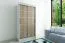 1 mètre de large Armoire avec 2 portes | Couleur : Chêne Sonoma / Blanc Abbildung