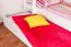 Lit superposé pour enfant 90 x 200 cm + coffre de lit / espace de rangement/Lit gigogne | Bois massif: Hêtre | Laqué Blanc |convertible/séparable en 2 lits simples | Incl. Sommier à lattes déroulable Abbildung