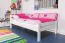 Cadre de lit pour enfants / Lit pour enfant 90 x 190 cm | Bois massif: Hêtre | Laqué Blanc | Qualité particulièrement élevée Abbildung