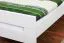 Cadre de lit pour enfants / Lit pour enfant 90 x 190 cm | Bois massif: Hêtre | Laqué Blanc | Qualité particulièrement élevée Abbildung
