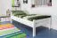 Cadre de lit pour enfants / Lit pour enfant 90 x 190 cm | Bois massif: Hêtre | Laqué Blanc | Qualité particulièrement élevée Abbildung